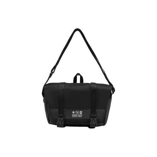 LiNing Disney Pixar Toy Story Collaboration Polyester Messenger Bag, Shoulder Bag, Crossbody Bag Unisex Black