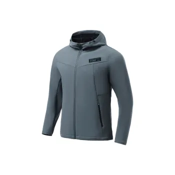 LiNing Training Series Jacket Men's Thunderstorm Gray