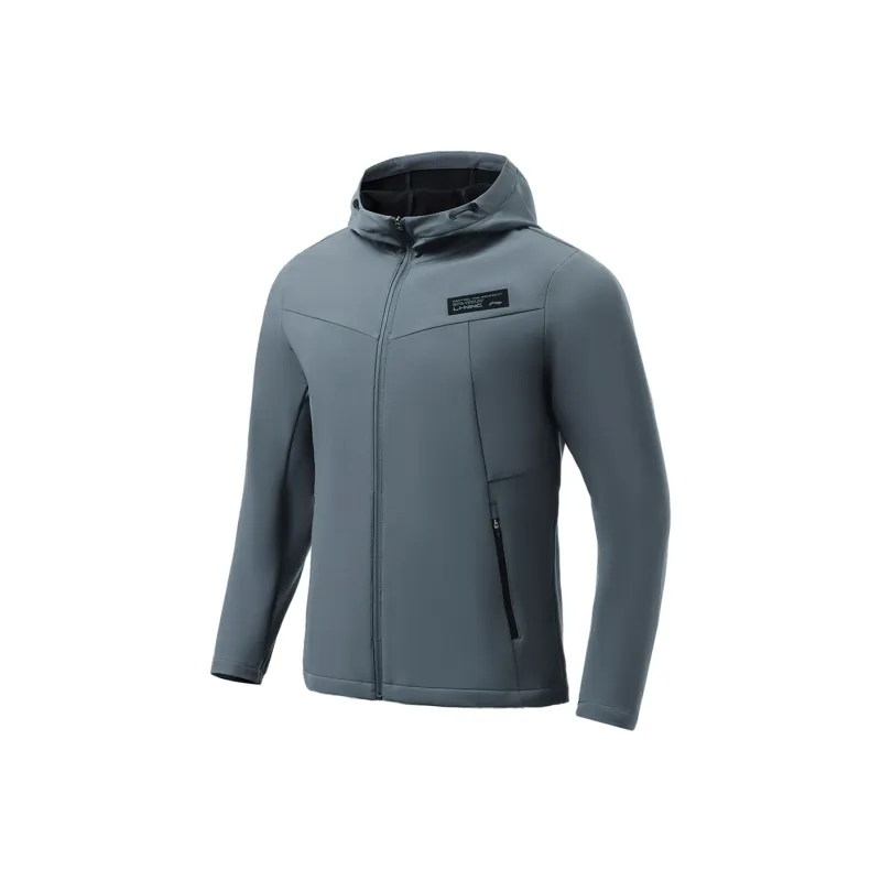 LiNing Training Series Jacket Men's Thunderstorm Gray-0