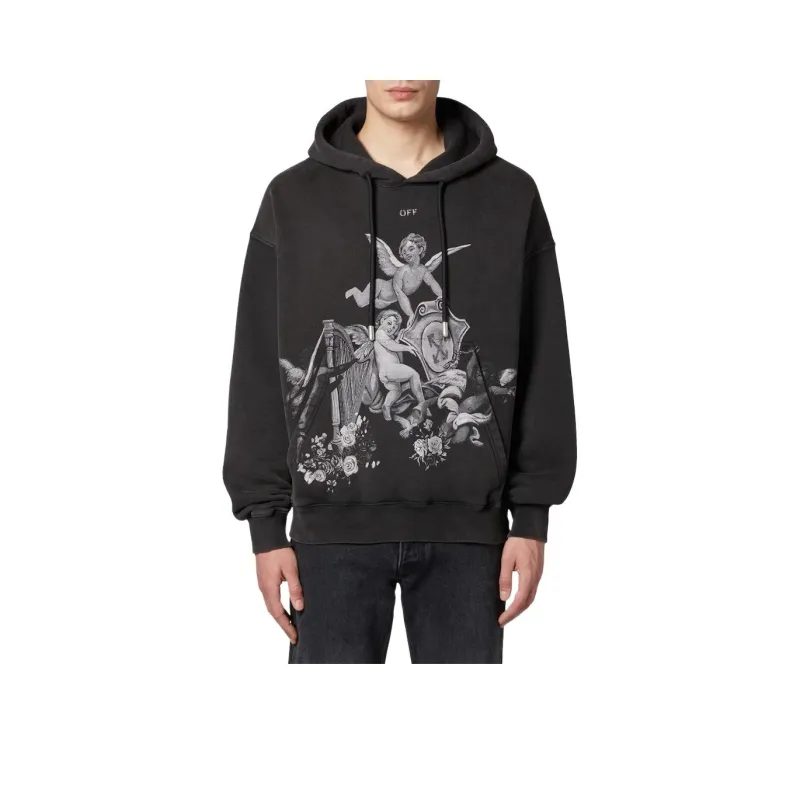 OFF WHITE Angel Graphic print Hoodie-1