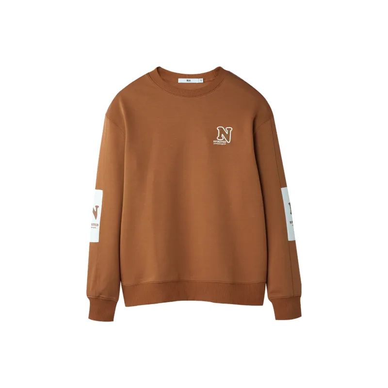 HLA Sweatshirt Men's Earthy Yellow Trim E3-0