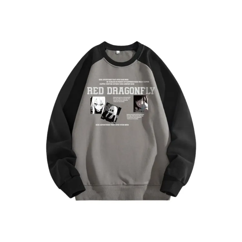 RED DRAGONFLY Sweatshirt Unisex-0