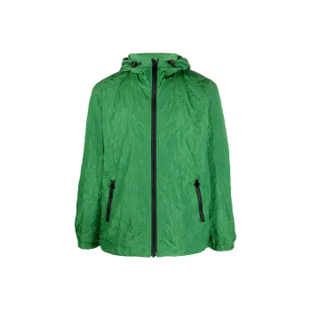 DIESEL Crinkled finish Windbreaker
