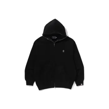 A BATHING APE One Point Relaxed Fit Zip Hoodie