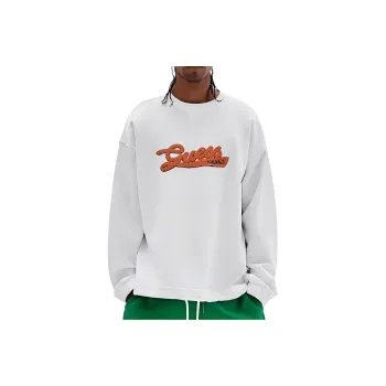 GUESS Originals Drawstring Sweatshirt Men's White