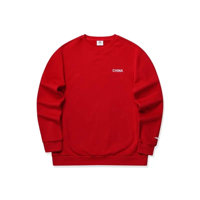 Erke Sweatshirt Unisex Oriental Red-0