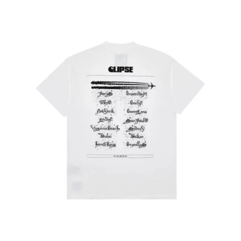Carhartt WIP Clipse Collaboration T-Shirts Unisex White-0