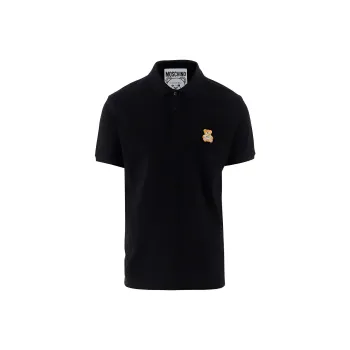 MOSCHINO Teddy Embroidered Polo Shirt