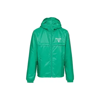PRADA Hooded Re Nylon Windbreaker Jacket