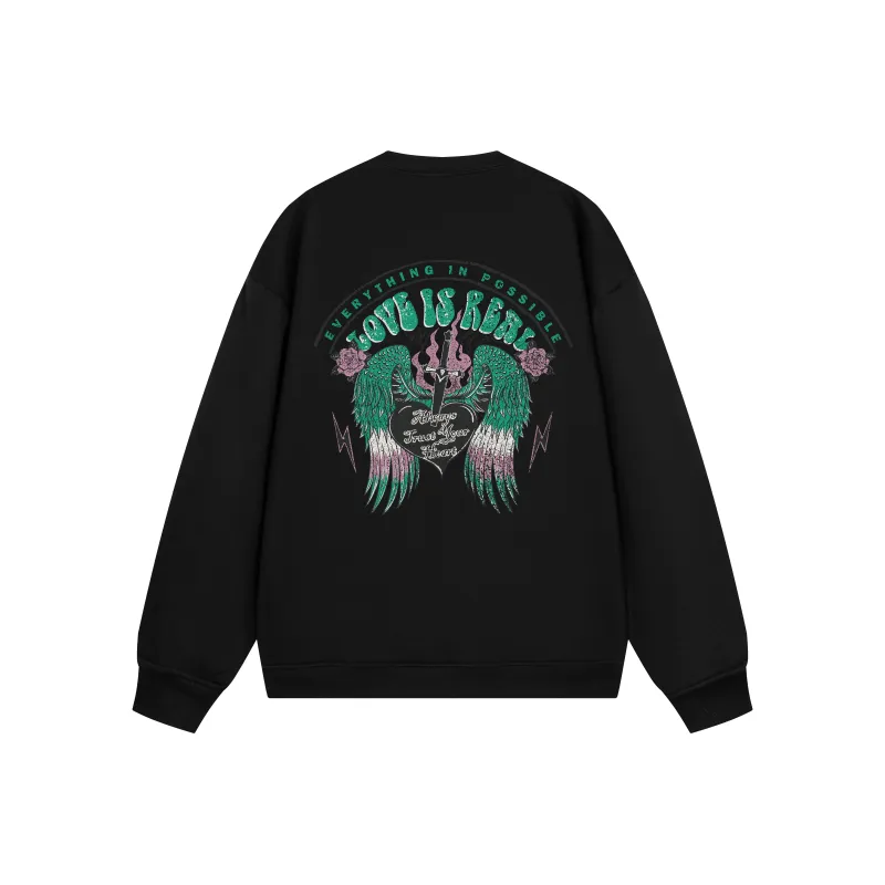 WARNING LIGHT Sweatshirt Unisex-0