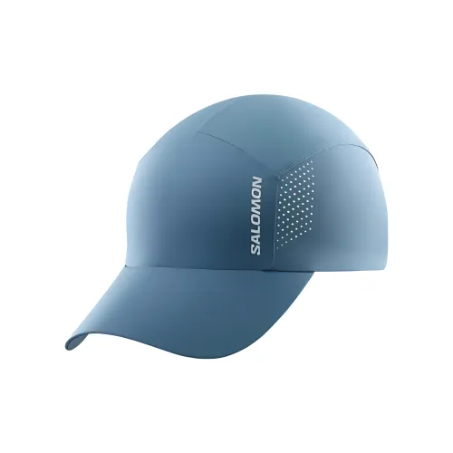 SALOMON Recycled Material Baseball Caps Men's Blue