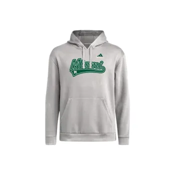 Adidas Free Shipping With AdiClub Miami Hurricanes Fleece Hooded Sweatshirt