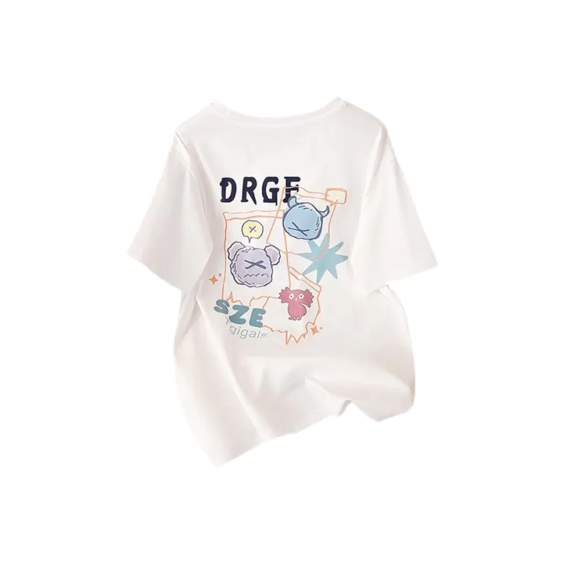 ABBY GODDESS T Shirt Women's White-1