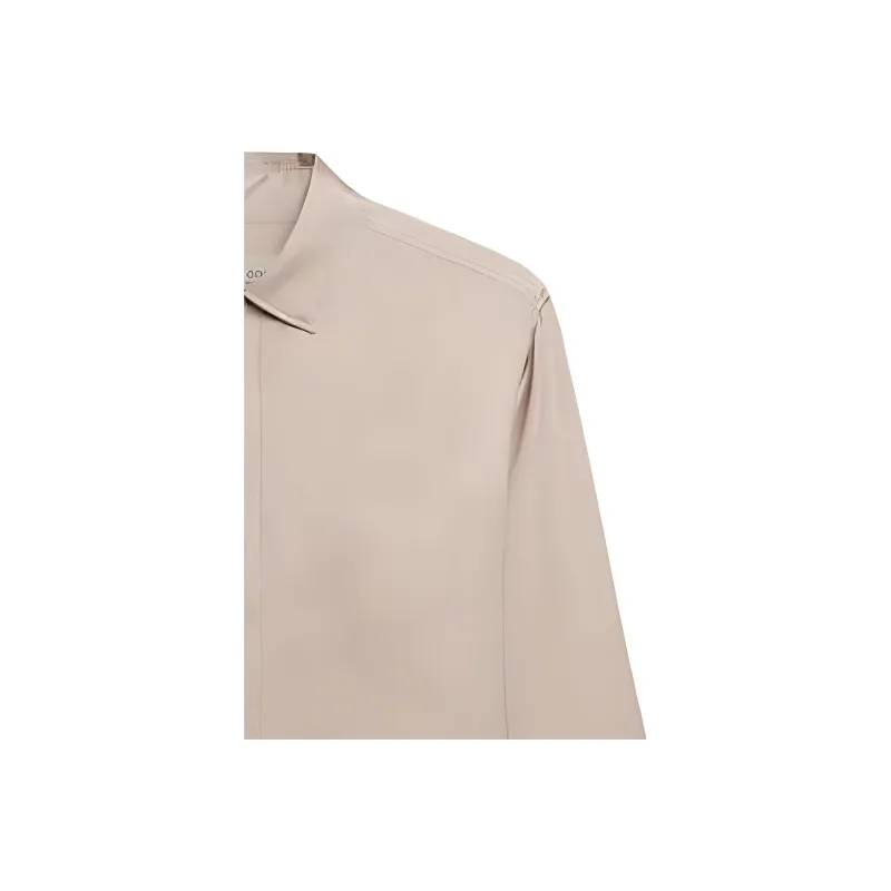 Golden Goose Batilda Boyfriend Long Sleeved Satin Shirt-3