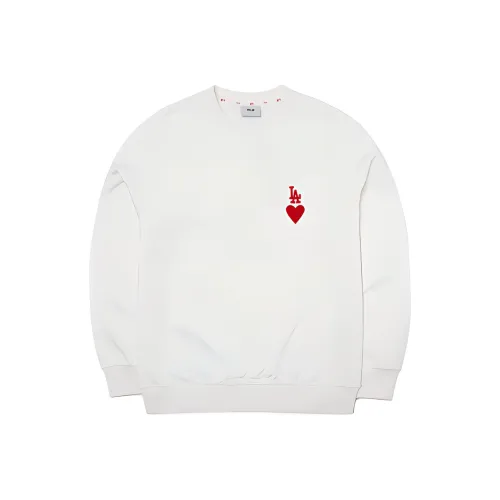 MLB Los Angeles Dodgers Sweatshirts Unisex White