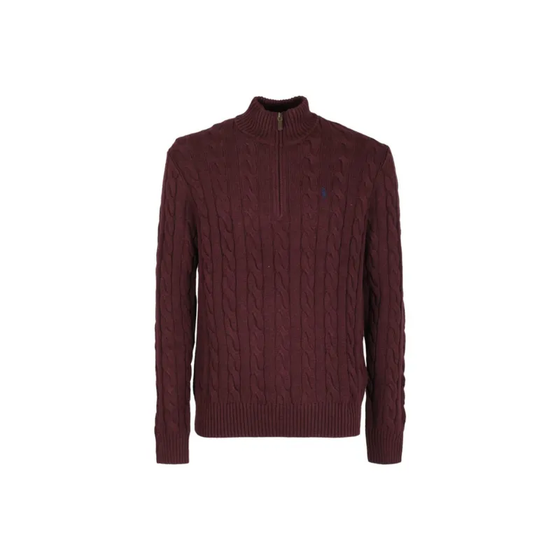 Polo Ralph Lauren SS23 Knitwear Men's Burgundy-0