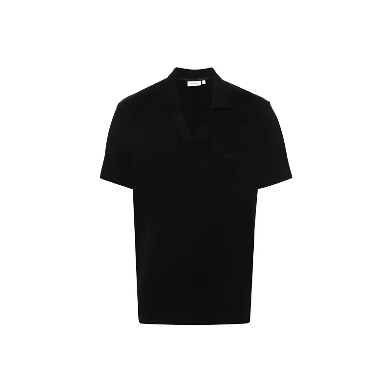 Calvin Klein Logo detail Polo Shirt-0