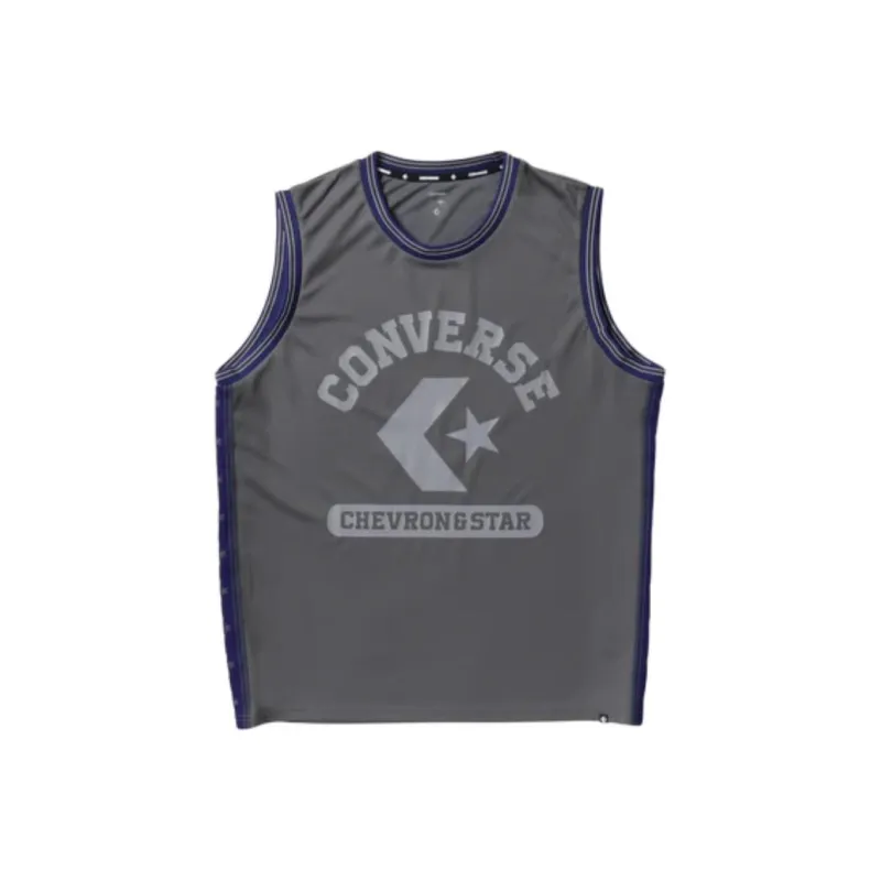 Converse Tank Tops Men's Gray/Purple-0
