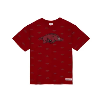 Mitchell Ness T-Shirts Men Red