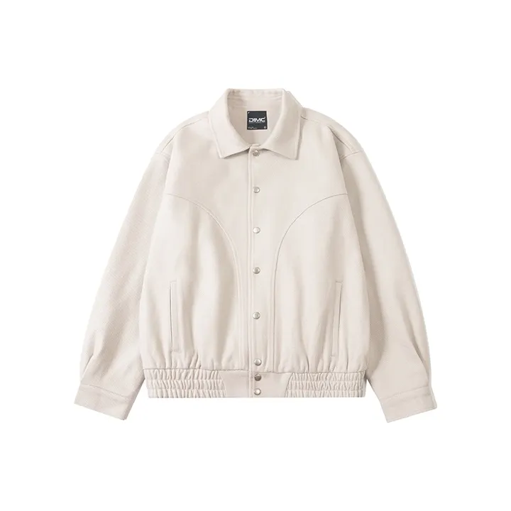 DIMC Loose Fit Jacket Unisex Beige-0