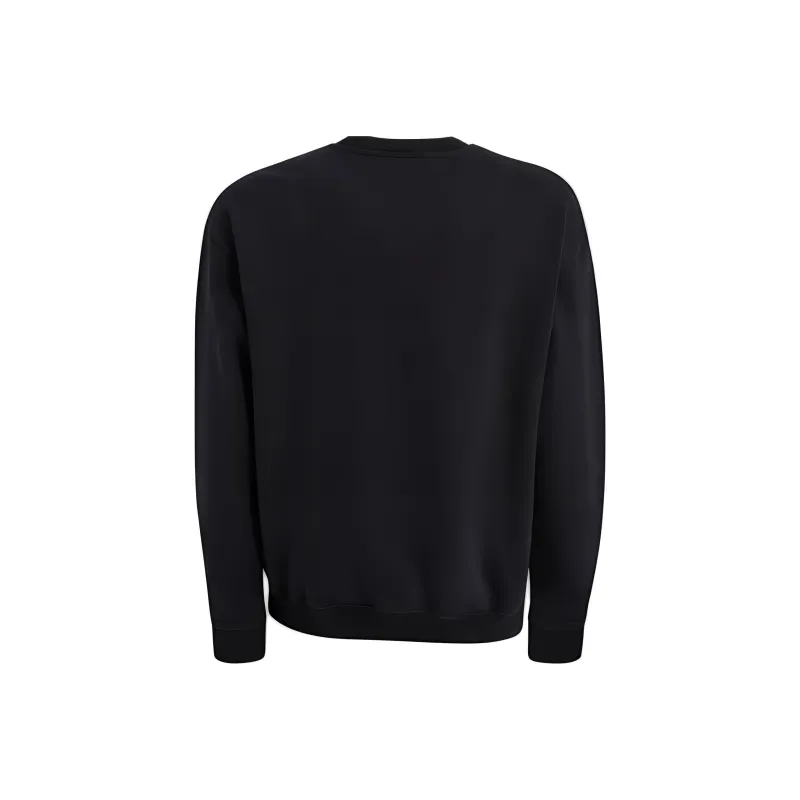 DROLE DE MONSIEUR Logo Embroidered Crewneck Sweatshirt-1