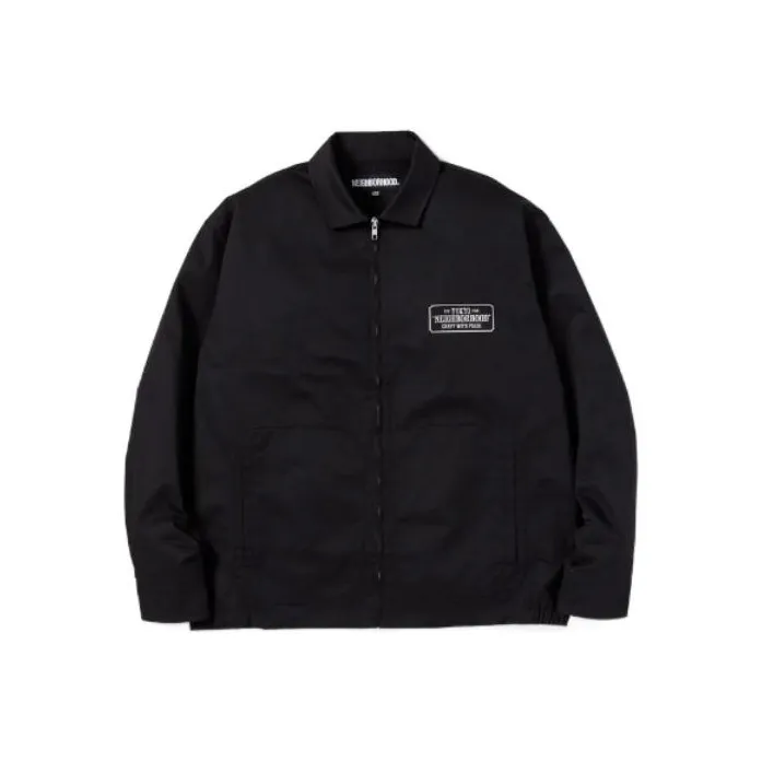 NEIGHBORHOOD Slogan-print Utility Jacket-0