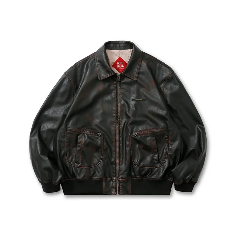 YAOJIUJIUQI Jacket Unisex Black-0