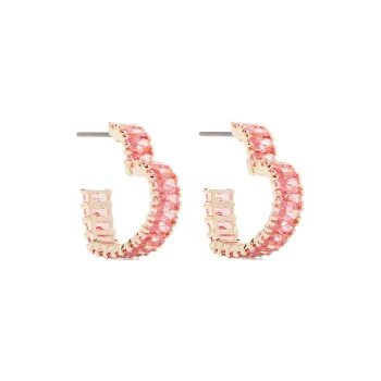 Swarovski Matrix Hoop Earrings