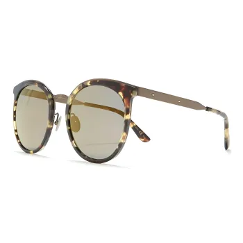 Bottega Veneta Sunglasses Unisex Tortoiseshell