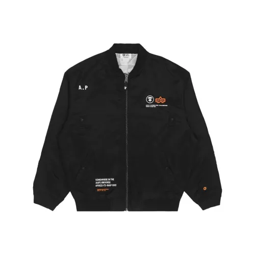 Aape X Alpha Industries Jackets Men Black