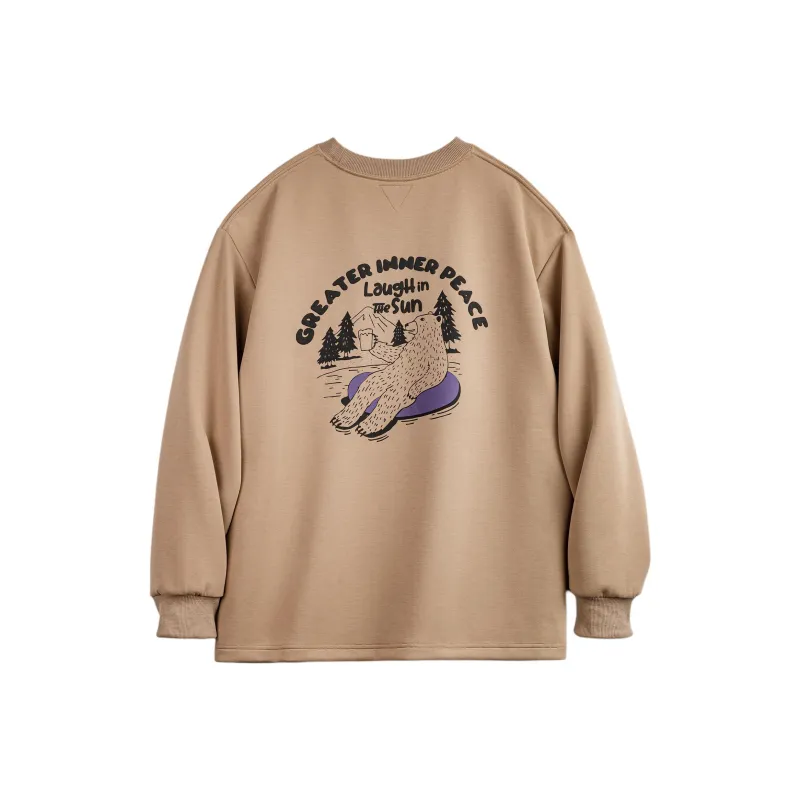MADEN Sweatshirt Men's Light Khaki-1