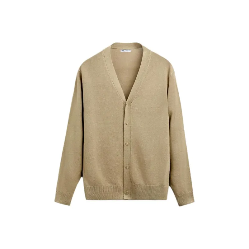 ZARA Knitwear Men Tan-0