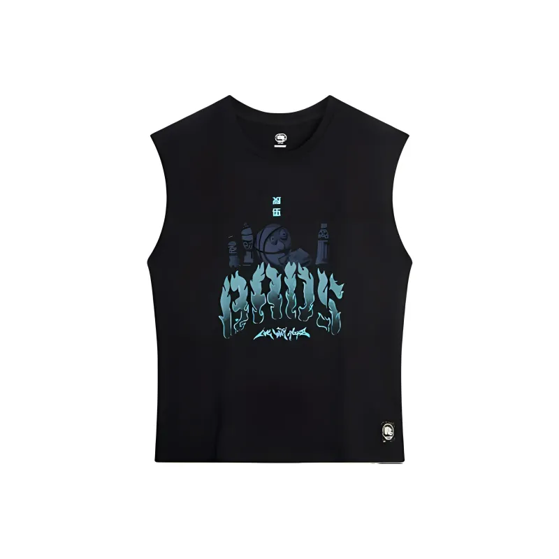 LiNing Basketball Collection Rebel Collection Tank Tops Men's Black-0