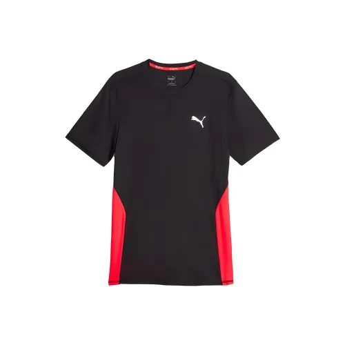 PUMA Camiseta Para Correr Con Combinación De Tres Tejidos Para Hombre Run Velocity