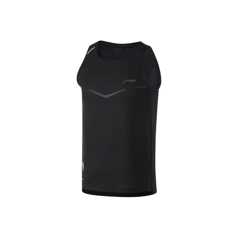 LiNing Running Collection Tank Top Men's Black-0