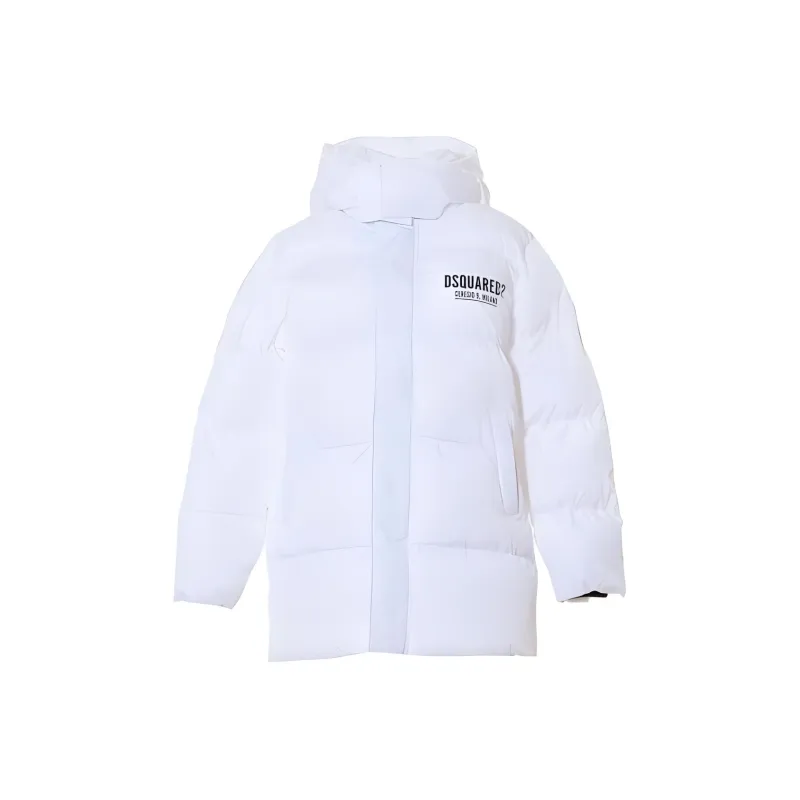 DSQUARED 2 Logo Printed Hooded Jacket-0