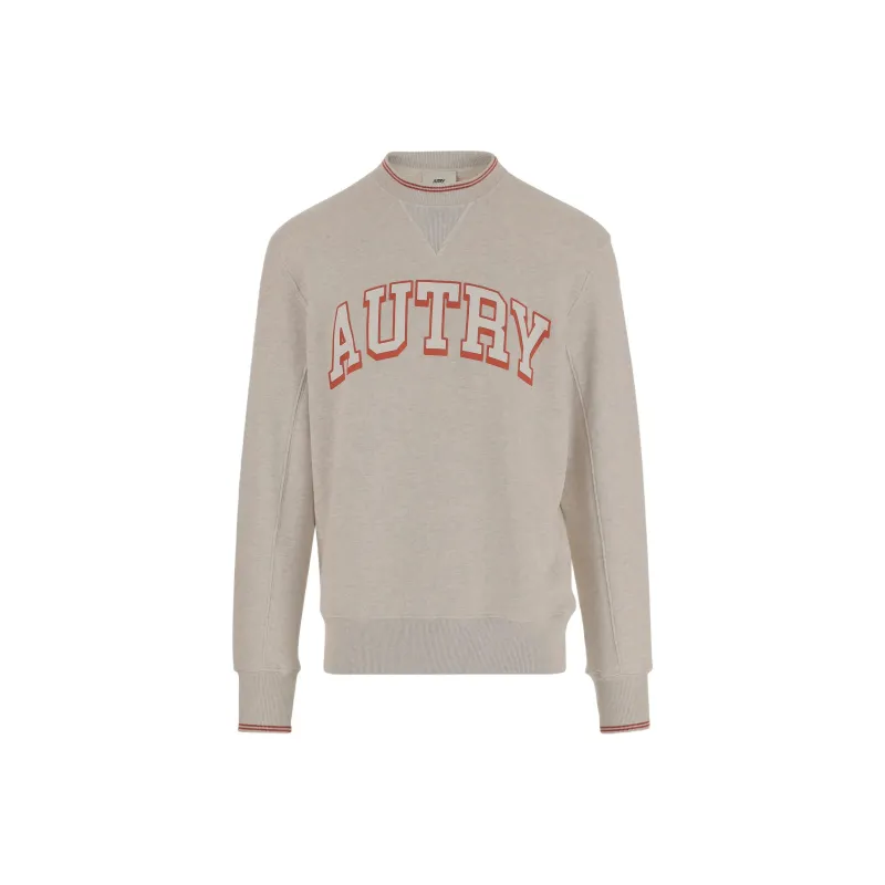 AUTRY Logo Printed Crewneck Sweatshirt-0