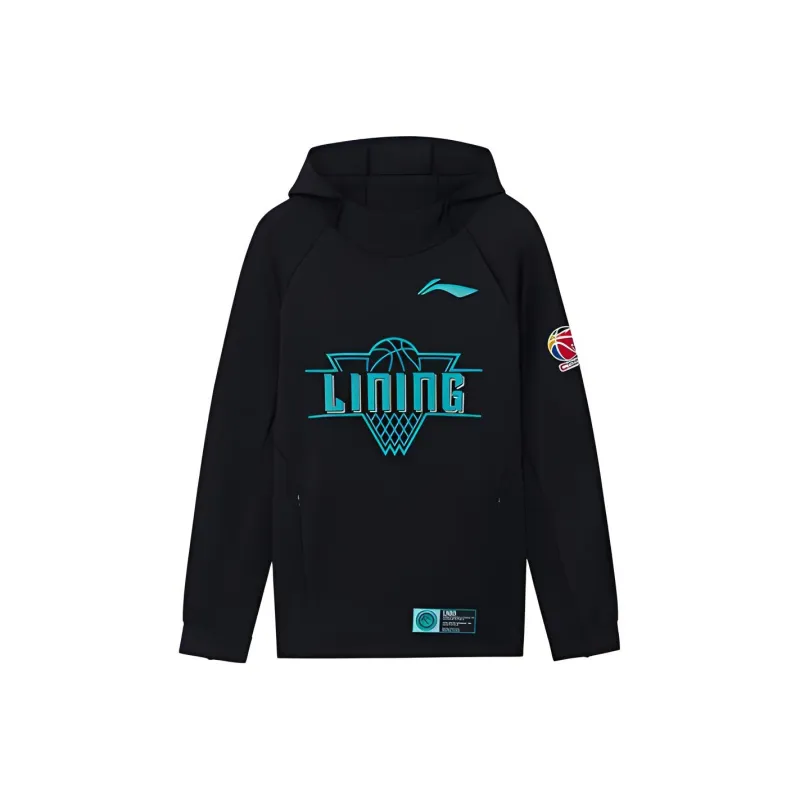 LiNing CBA Collection Basketball Collection Sweatshirt Men's Black-0