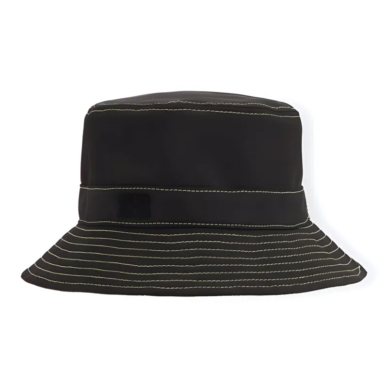 GANNI Bucket Hats Women's Black-0