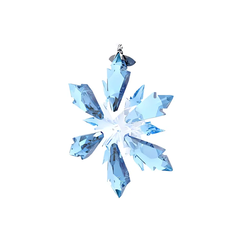 Swarovski Crystal, Ribbon, Metal Pendants Unisex Blue-1