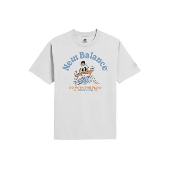 New Balance SS25 Big Wave T Shirt Men's White