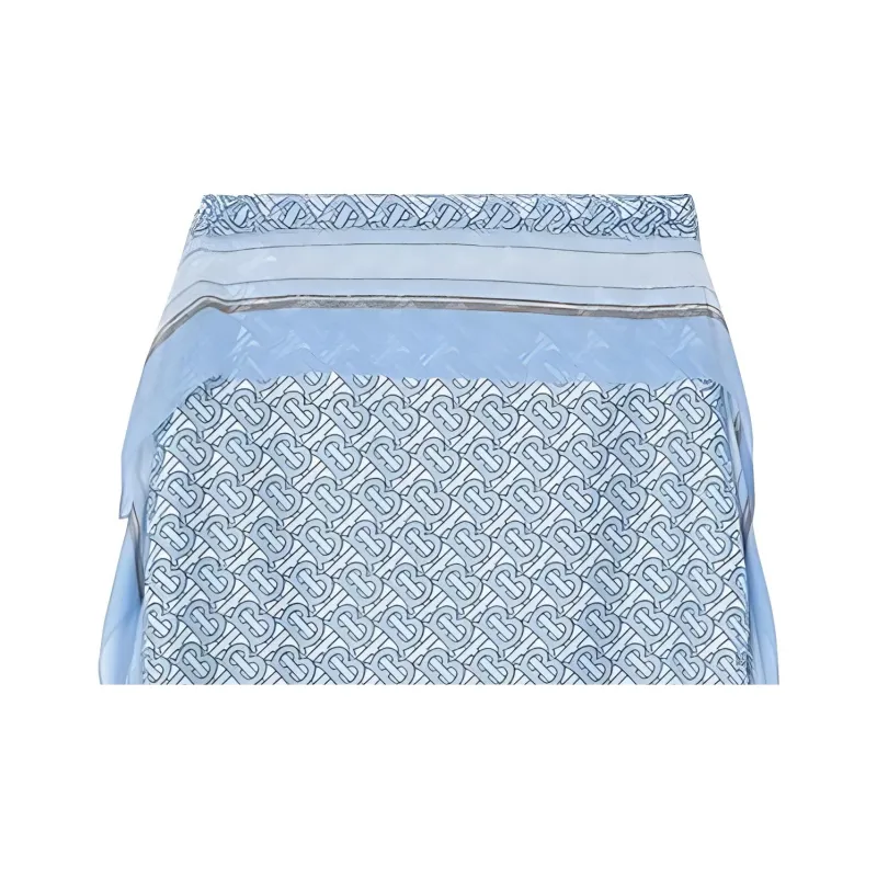 Burberry Casual Long Skirt Women's Blue-4