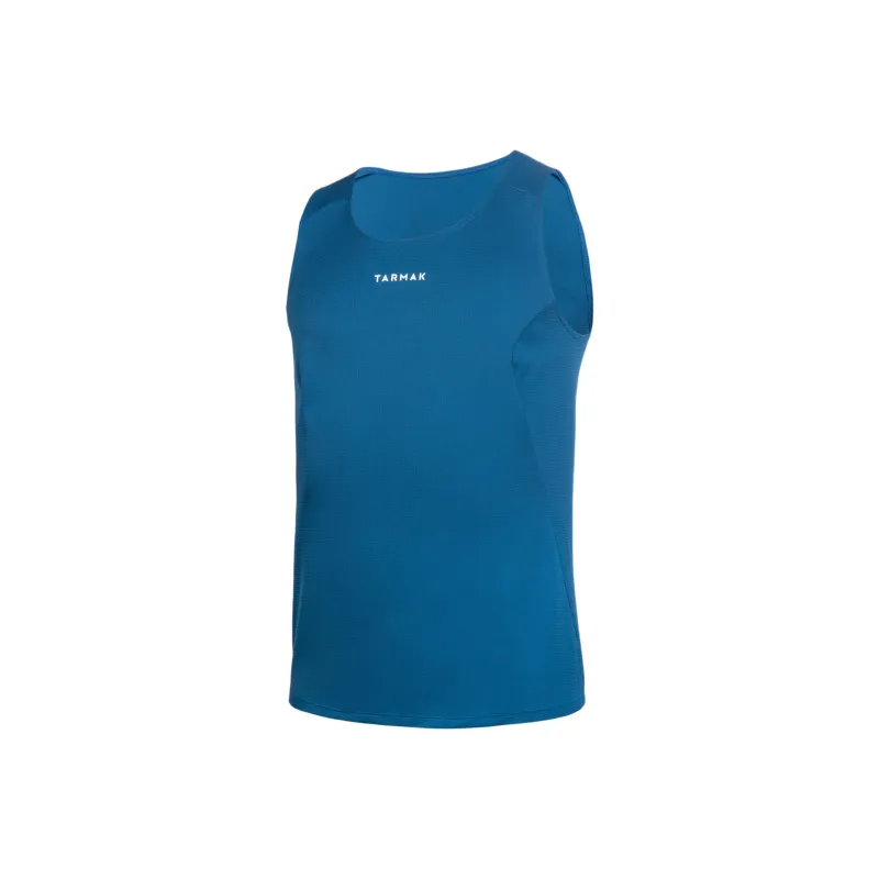 DECATHLON Basketball Jersey Men's Oxford Blue/Snow-0