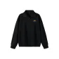 [Fleece-Lined and Thickened]Black (with Warm Sun Chest Logo)