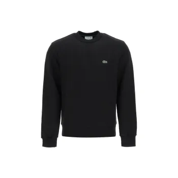 LACOSTE Logo Embroidered Crewneck Sweatshirt