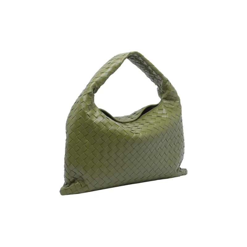 Bottega Veneta Calfskin Handbag Regular Women's Green-1