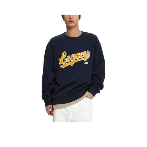 New Balance Sweatshirt Men's Dark Marine Blue
