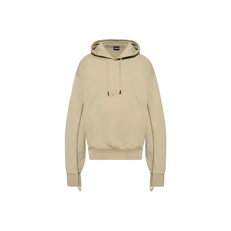 Jacquemus Le Camargue Clay Logo Hoodie-0