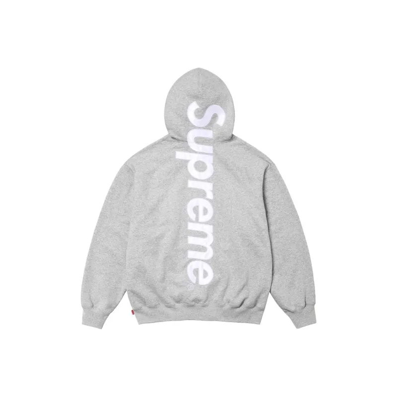 Supreme Satin Applique Hooded Sweatshirt FW24-10