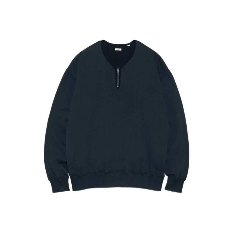Nanamica SS25 Sweatshirt Unisex Marine Blue-0